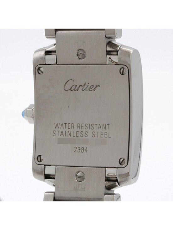 Cartier Tank Francaise SM SS Quartz Watch display picture 2